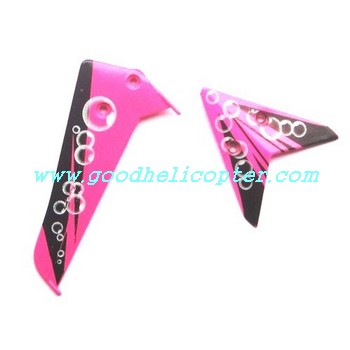 SYMA-s107p helicopter parts tail decoration set (pink color) - Click Image to Close